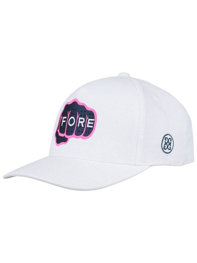 Golf Fore Fist Ball Cap Snow - G/FORE - BALAAN 4