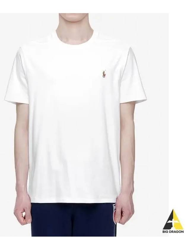 Custom Slim Soft Cotton Tee White - POLO RALPH LAUREN - BALAAN 1