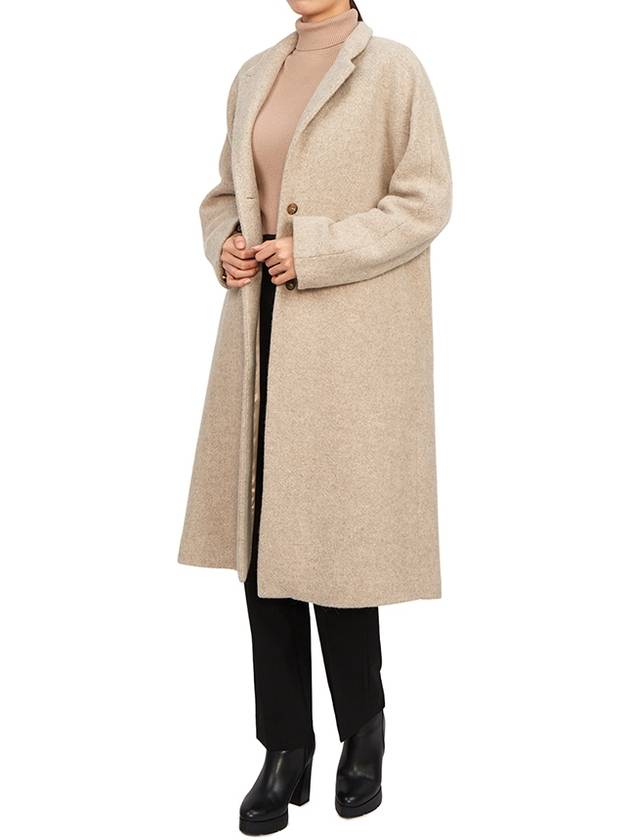 ROWX10124A RX180 274 Women s Alpaca Coat - ROCHAS - BALAAN 9