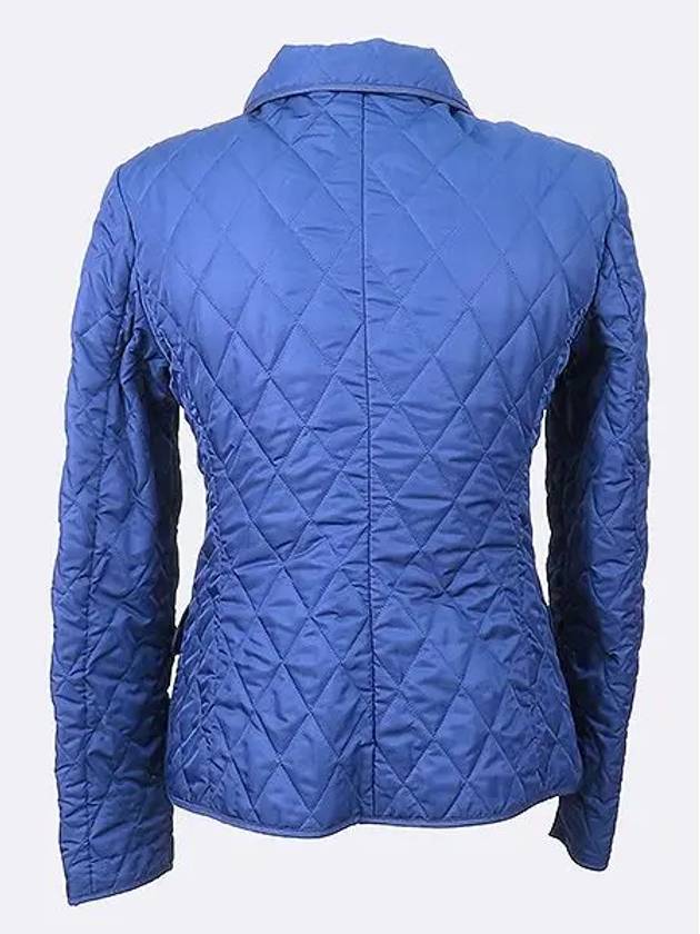 3696268 Blue color quilted women s jacket - BURBERRY - BALAAN 3