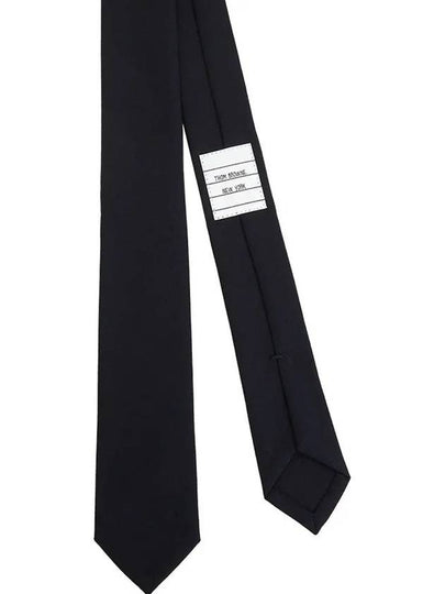 Super 120S Twill Tie Navy - THOM BROWNE - BALAAN 2