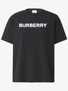 logo short sleeve t-shirt black - BURBERRY - BALAAN 2