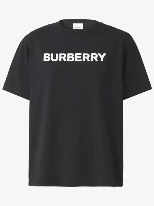 logo short sleeve t-shirt black - BURBERRY - BALAAN 2