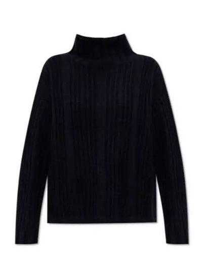 Vitalba Wool Cashmere Knit Top Black - MAX MARA - BALAAN 2