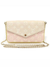 M81359 Multi color Monogram Empreinte Pochette Felicie Chain Long Wallet Cross Bag - LOUIS VUITTON - BALAAN 1