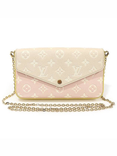 M81359 Multi color Monogram Empreinte Pochette Felicie Chain Long Wallet Cross Bag - LOUIS VUITTON - BALAAN 1