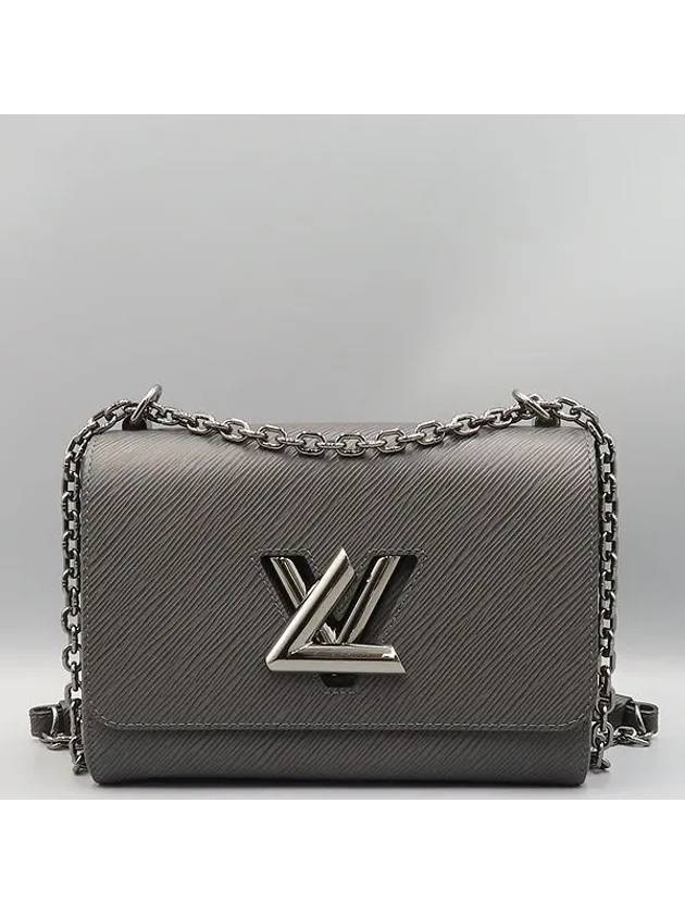 M21114 Gray Epi Leather Twist MM Chain Shoulder Bag and Crossbag - LOUIS VUITTON - BALAAN 2