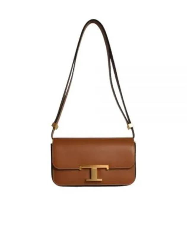 T Timeless Shoulder Bag Brown - TOD'S - BALAAN 2