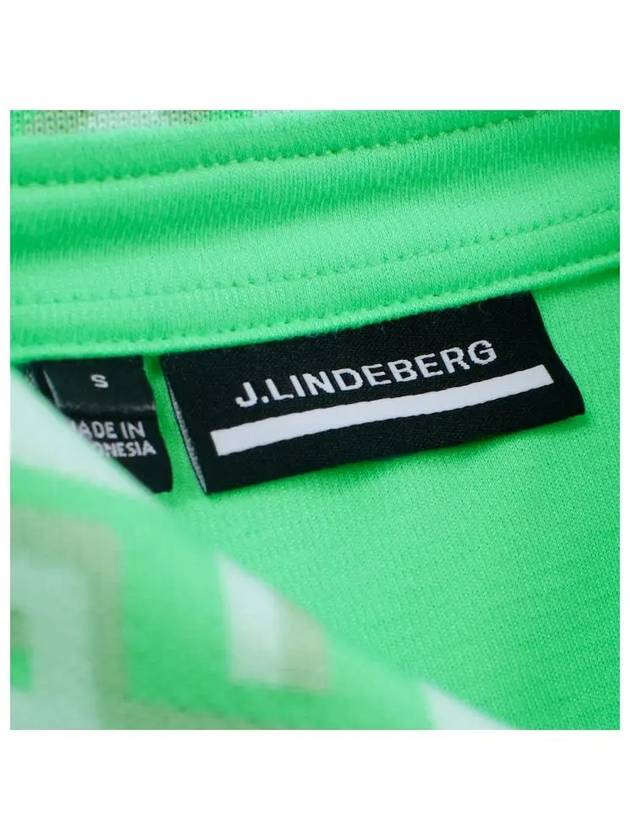 Leslie Sleeveless PK Shirt Green - J.LINDEBERG - BALAAN 5