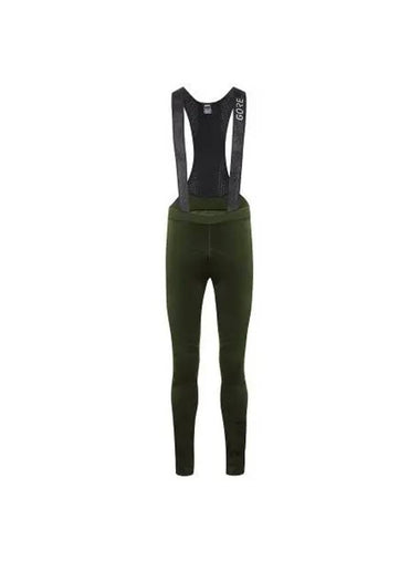 GOREWEAR C5 Thermo Bib Tights Utility Green Men s Built in Pad - GOGORR - BALAAN 1