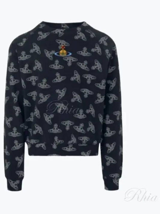 Logo Athletic Sweatshirt Navy - VIVIENNE WESTWOOD - BALAAN 2