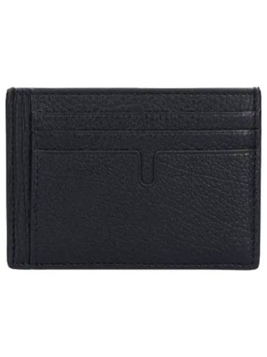 Cut Clip Card Case Black Wallet - BURBERRY - BALAAN 1