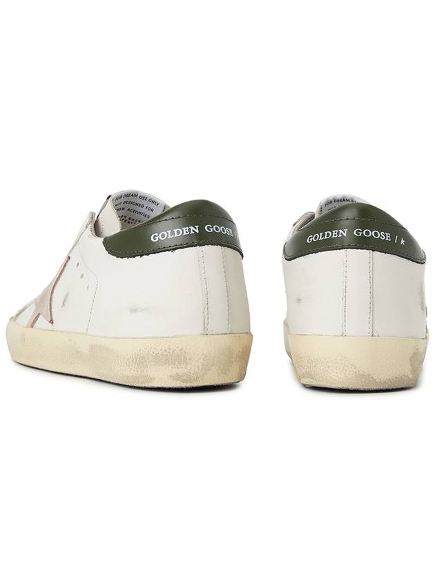 Superstar Dark Green Top Low Top Sneakers White - GOLDEN GOOSE - BALAAN 8