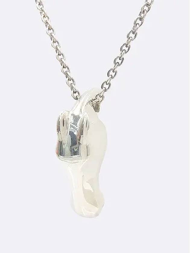 gallop silver necklace - HERMES - BALAAN 3