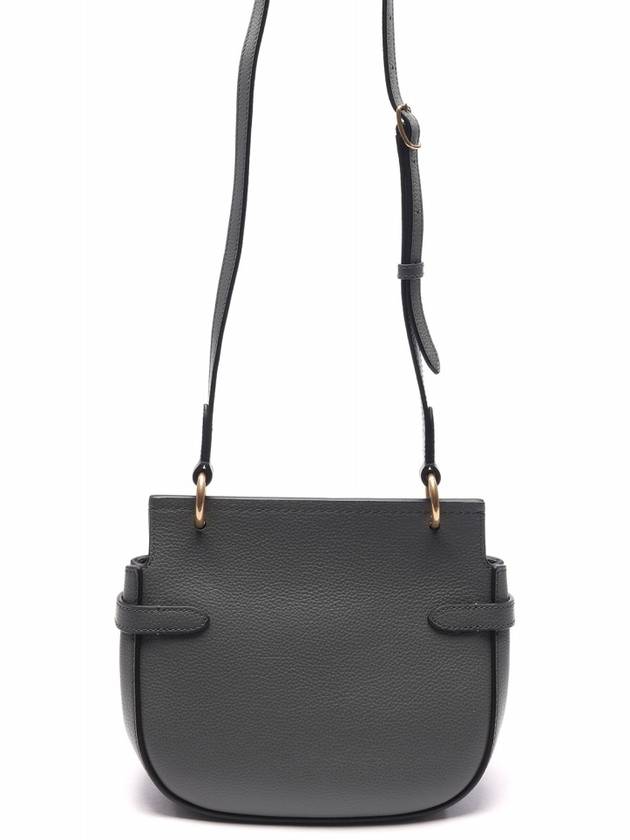 Amberley Classic Satchel Small Grain Shoulder Bag Charcoal - MULBERRY - BALAAN 5