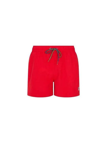 PS Zebra Patch Nylon Shorts Red 270006 - PAUL SMITH - BALAAN 1