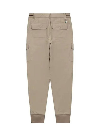 Women s Bonding Cargo Jogger Padded Pants 5174LXWN BEIGE - BLACK&WHITE - BALAAN 2