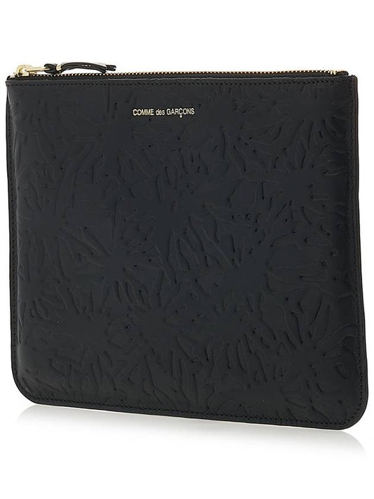 Embossed pattern pouch SA5100EF BLACK - COMME DES GARCONS - BALAAN 2