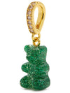 Nostalgia Bear PAVE GOLD GREEN HAZE Pendant - CRYSTAL HAZE - BALAAN 2