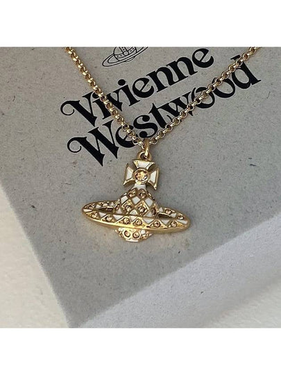 Women's Harlequin Relief Necklace Gold - VIVIENNE WESTWOOD - BALAAN 2