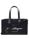 1927 Signature Duffel Bag Black - SALVATORE FERRAGAMO - BALAAN 2