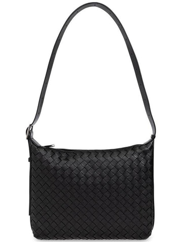 Bottega Veneta Shoulder Bag, Men's, Black - BOTTEGA VENETA - BALAAN 1