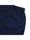 Sports Logo Cotton Shorts Navy - SPORTY & RICH - BALAAN 6