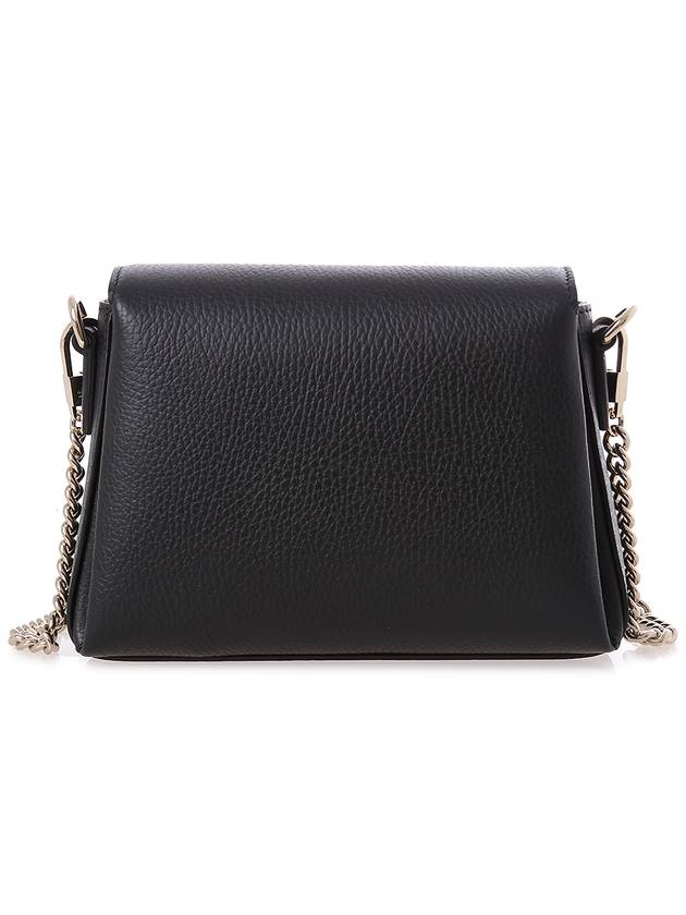 GG Interlocking Chain Mini Shoulder Bag Black - GUCCI - BALAAN 4