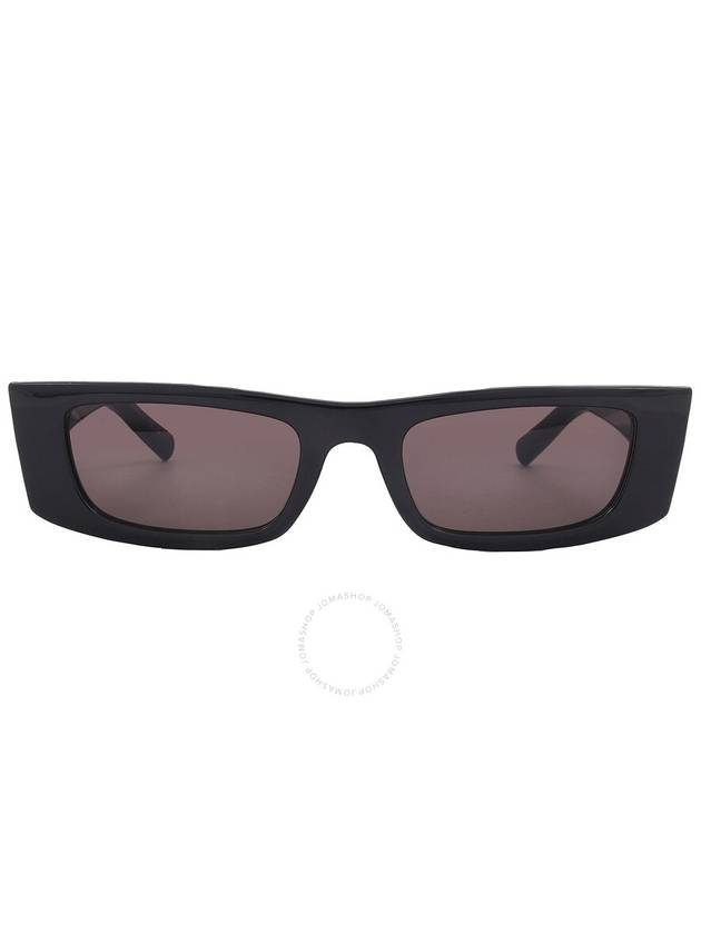 Saint Laurent Black Rectangular Unisex Sunglasses SL 553S 001 52 - SAINT LAURENT - BALAAN 1