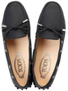 Women's Gommino Driving Shoes Black - TOD'S - BALAAN 3