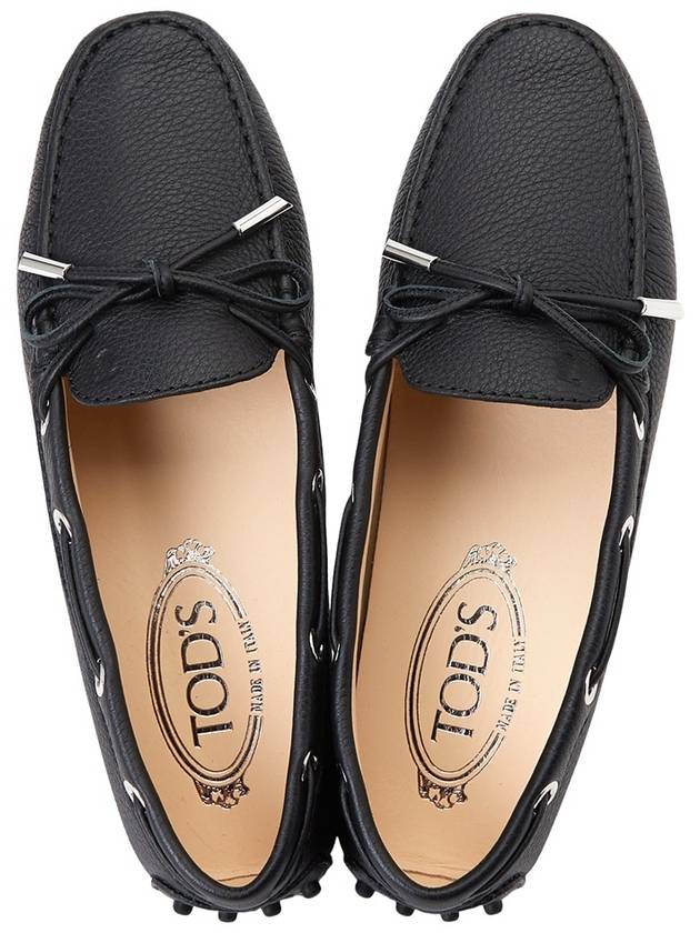 Women's Gommino Driving Shoes Black - TOD'S - BALAAN.