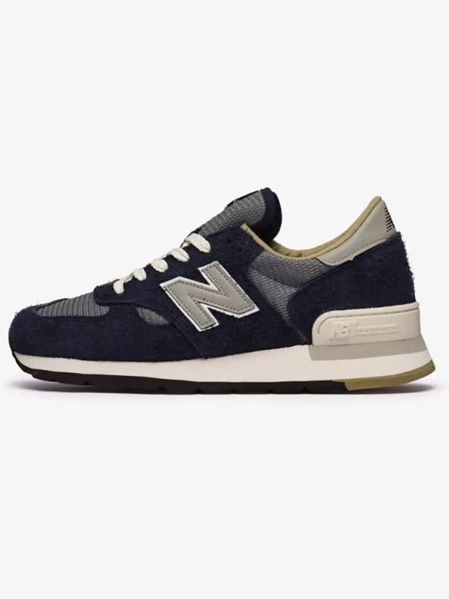 990v1 Made in USA Low Top Sneakers Dark Navy - NEW BALANCE - BALAAN 2