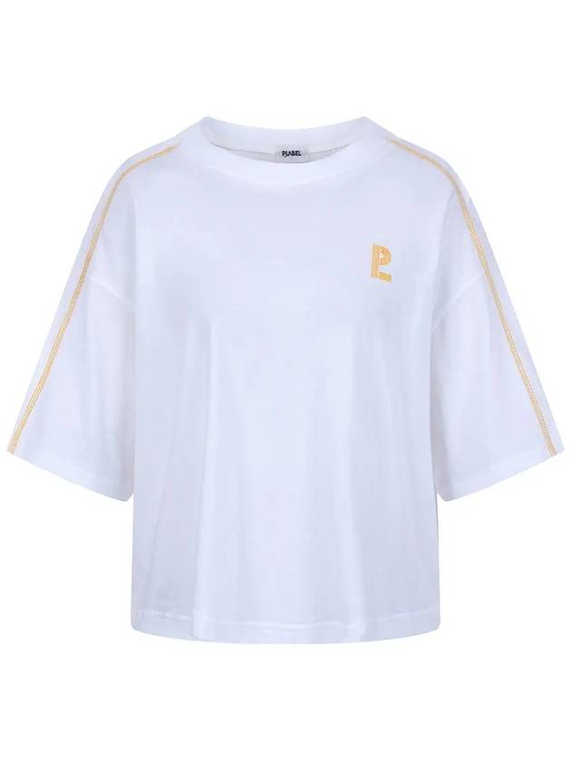 Logo Jersey T-Shirt MW3ME128BLK - P_LABEL - BALAAN 7