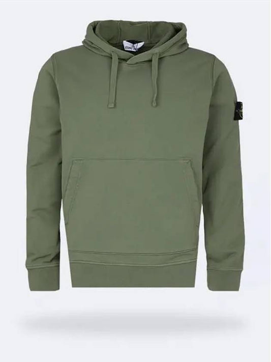 Waffen Patch Men's Hooded Khaki - STONE ISLAND - BALAAN.