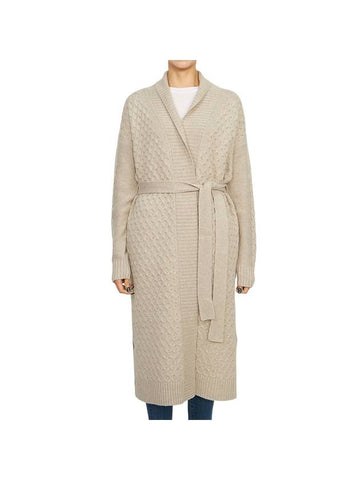 Orel Wool Cardigan Beige - MAX MARA - BALAAN 1