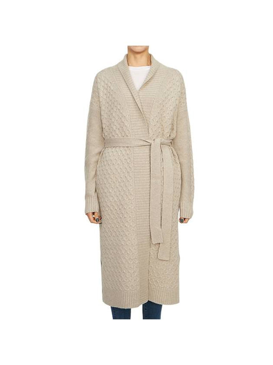 Orel Wool Cardigan Beige - MAX MARA - BALAAN 2