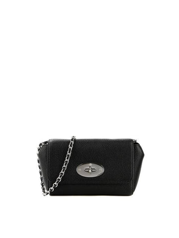 Lily Small Shoulder Bag Black - MULBERRY - BALAAN 1