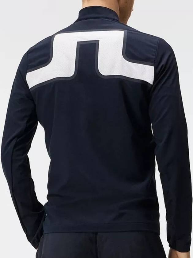 JLINDEBERG Bridge Hybrid Windbreaker Jacket Navy - J.LINDEBERG - BALAAN 7