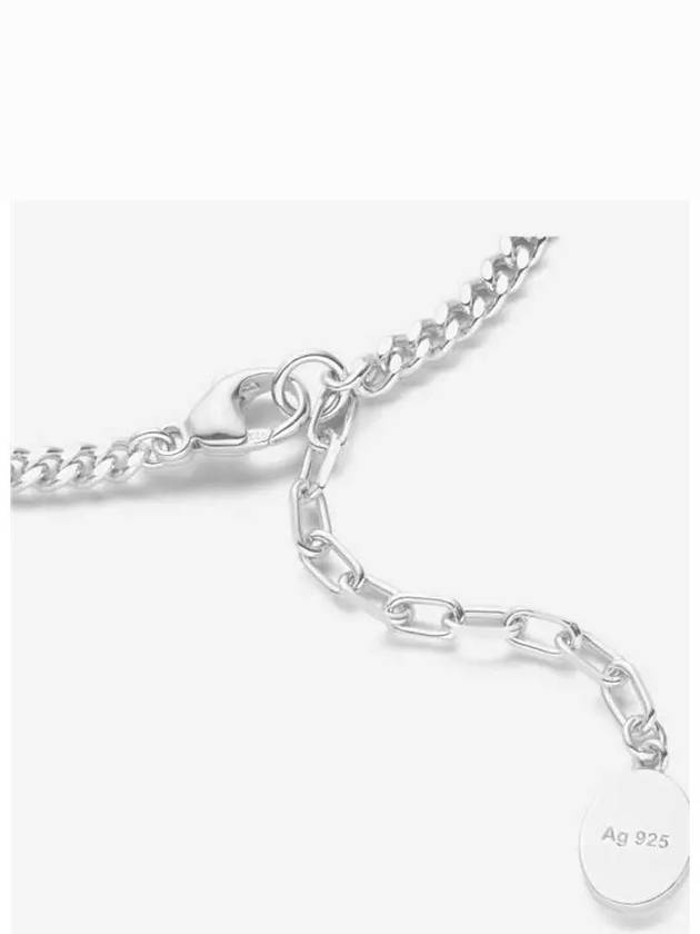 CD Icon Slim Chain Link Necklace Silver - DIOR - BALAAN 2