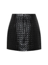 Short Skirt SK0460123994B BLACK - PATOU - BALAAN 4