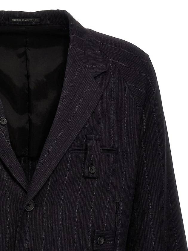 Yohji Yamamoto 'I-St Lapel Button' Blazer - YOHJI YAMAMOTO - BALAAN 3