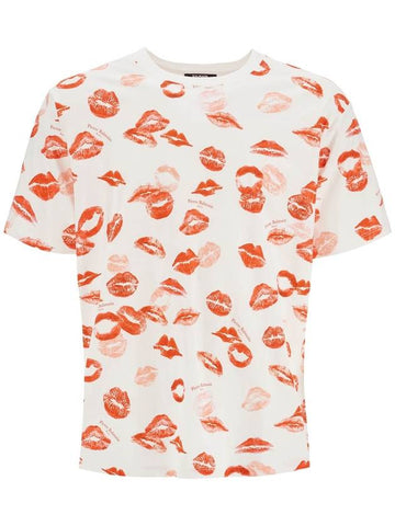 "kiss all over print t - BALMAIN - BALAAN 1