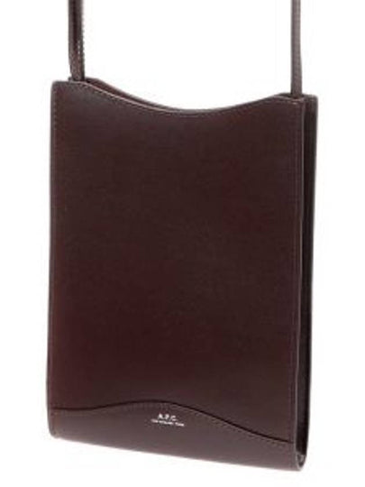 Jamie Large Neck Pouch Bag Brown - A.P.C. - BALAAN 2