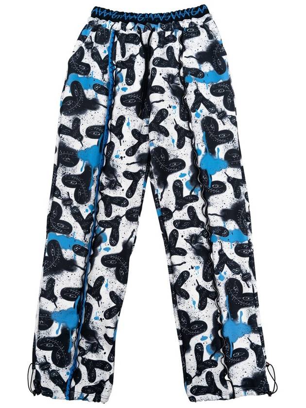 Graphic Wide Pants Blue - GRAPHISTE MAN.G - BALAAN 2