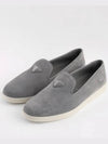 Suede Loafers Grey - PRADA - BALAAN 2