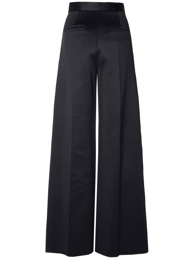 Zinnia Wide Pants Black - MAX MARA - BALAAN 3