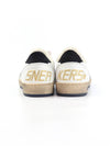 Ballstar Fur Low Top Sneakers White Black - GOLDEN GOOSE - BALAAN 4