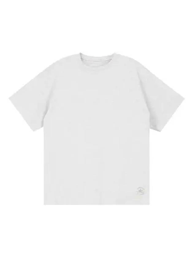 Gold Standard Short Sleeve T Shirt Light Gray Heather - CONVERSE - BALAAN 1