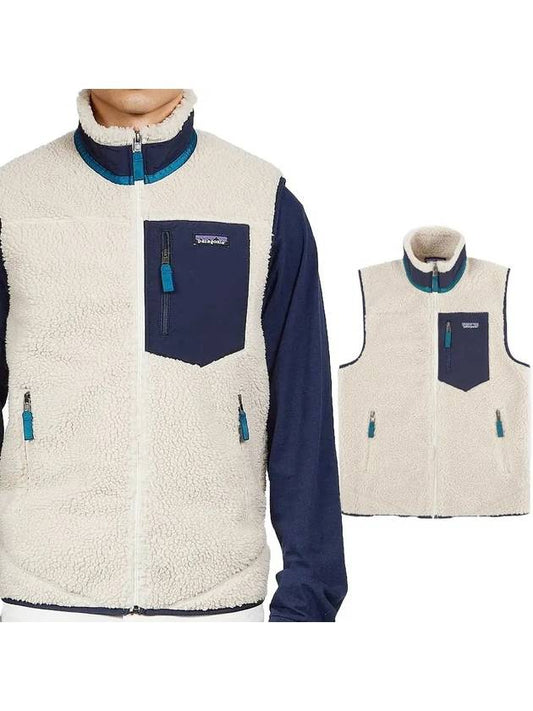 Classic Retro x Fleece Vest Natural - PATAGONIA - BALAAN 2
