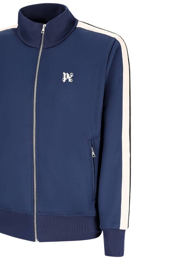 Monogram Classic Track Jacket Navy PMBD058E23FAB0014603 - PALM ANGELS - BALAAN 4